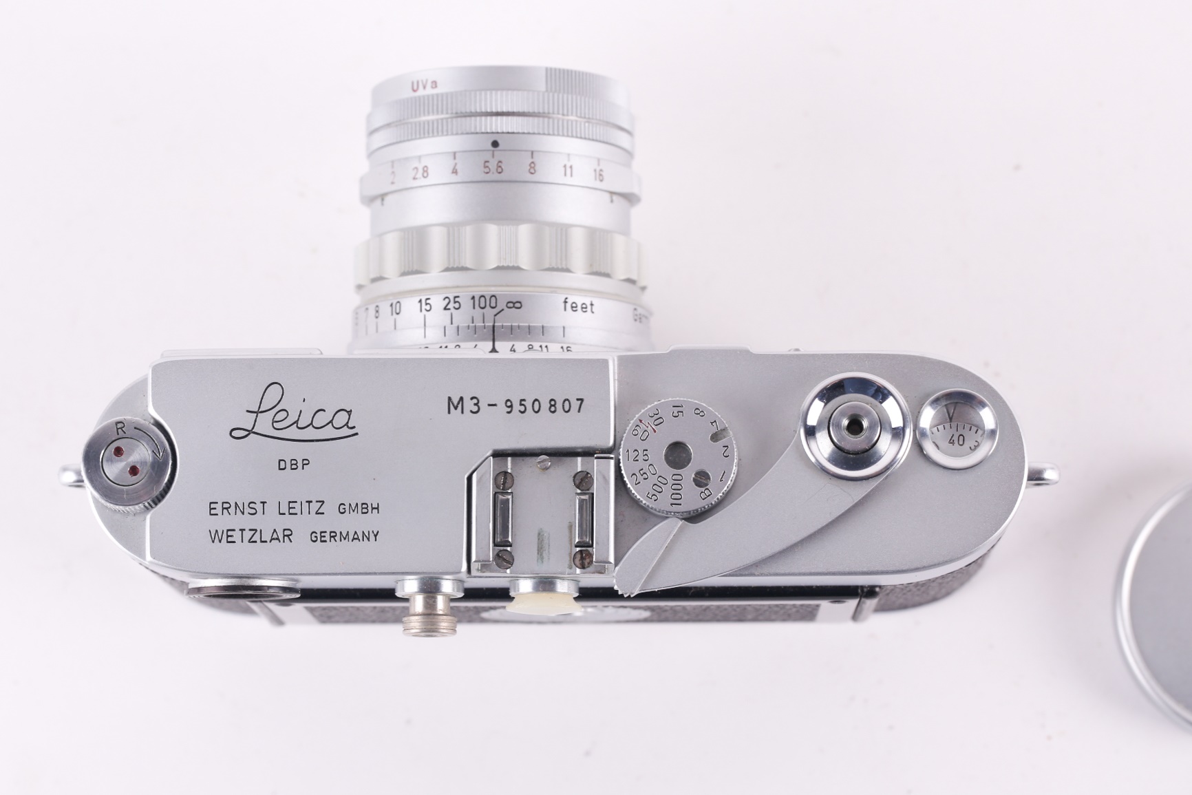 Lot 348 - A Leica DBP Ernest Leitz GMBH Wetzlar M3