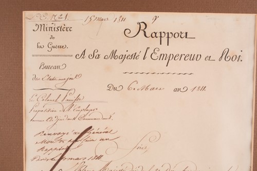 Lot 349 - An 1811 Napoleon Bonaparte (1769-1821) signed...