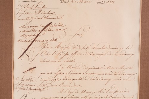 Lot 349 - An 1811 Napoleon Bonaparte (1769-1821) signed...