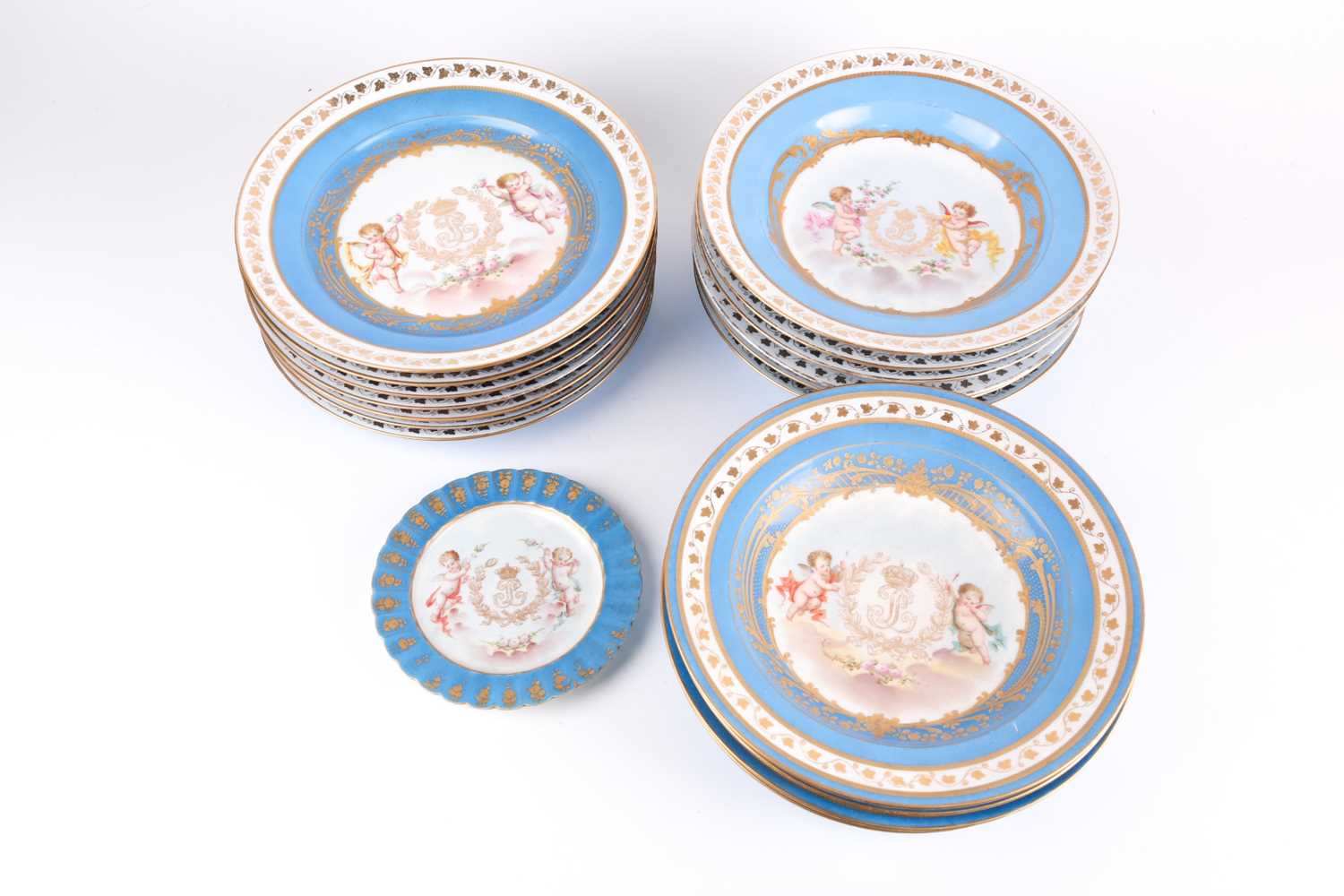 Lot 287 - A collection of Chateau de Tuileries Sevres...