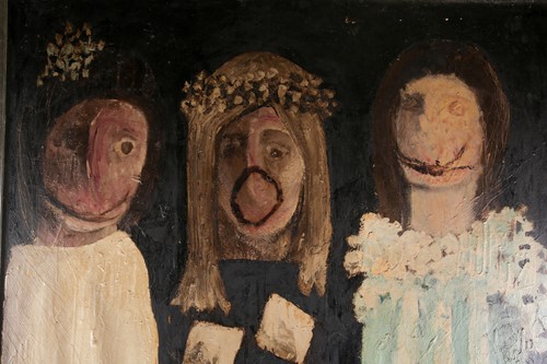 Lot 70 - Peter Behan (b.1939) - Three figures from a...