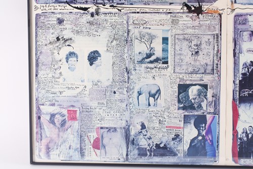 Lot 104 - Peter Beard (1938-2020) British, 'Diary' pages,...