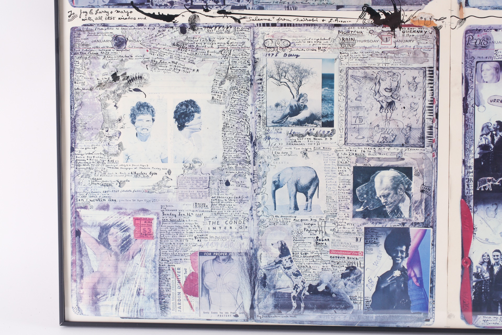 Lot 104 - Peter Beard (1938-2020) British, 'Diary'