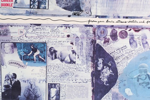 Lot 104 - Peter Beard (1938-2020) British, 'Diary' pages,...