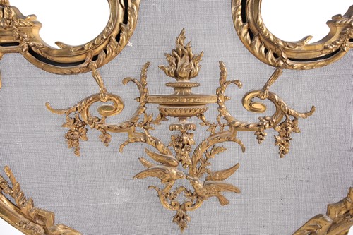 Lot 121 - A French Louis XVI style gilt bronze...