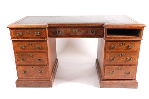 Lot 211 - An Edwards and Roberts tulipwood crossbanded...