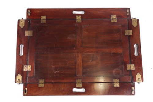 Lot 126 - An unusual Victorian rectangular mahogany...