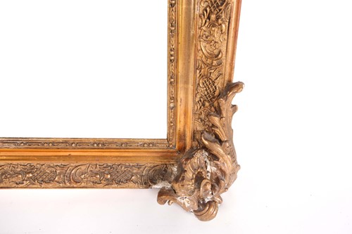 Lot 171 - A late 19th-century rococo form carved wood...