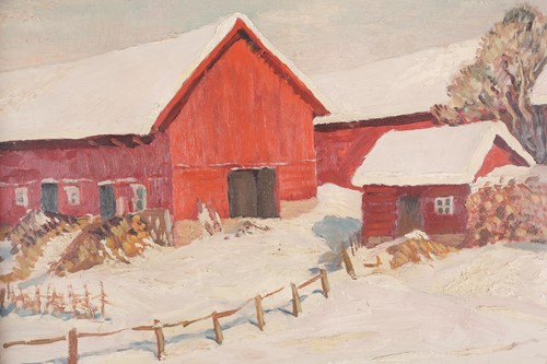 Lot 60 - John Leigh Pemberton (1911-1997), winter...