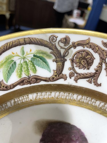 Lot 25 - A set of six 18th century Sevres porcelain...