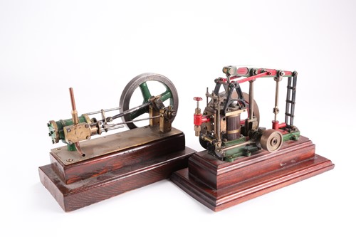 Lot 334 - An engineer built a live steam beam engine....