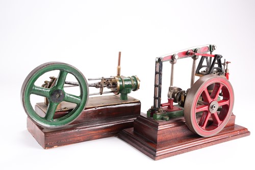 Lot 334 - An engineer built a live steam beam engine....