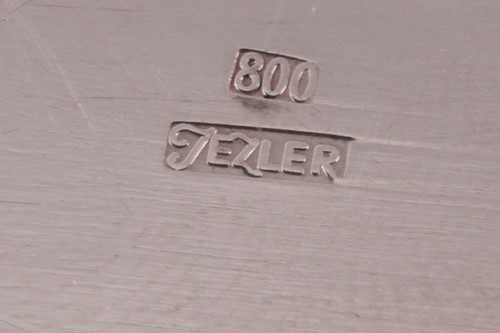 Lot 273 - A set of Zoal (800) silver circular finger...