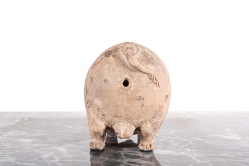 Lot 94 - A Balinese pottery piggy bank, early 20th...