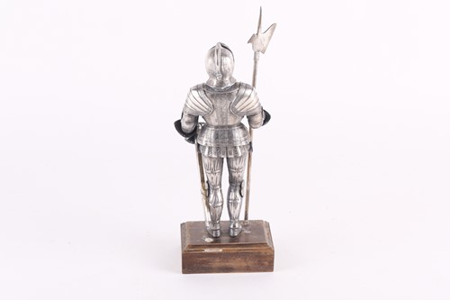 Lot 594 - A 20th-century Italian silver (800) figure of...