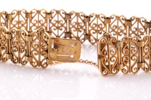 Lot 35 - A late 19th / early 20th century French 18ct...