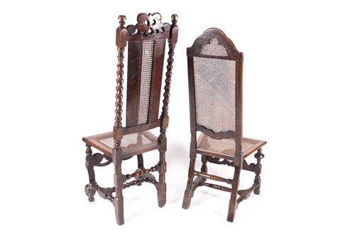 Lot 221 - A Charles II walnut Daniel Marrot type side...