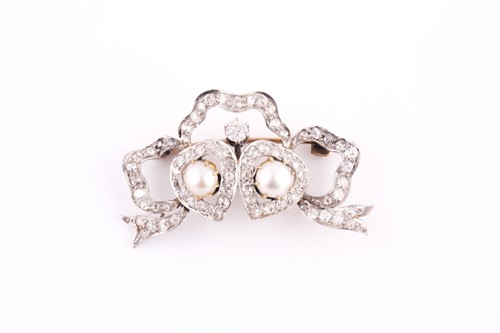 Lot 442 - A late 19th / early 20th century diamond and...