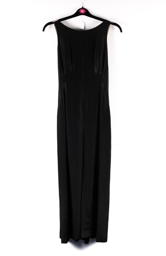 Lot 502 - A Gianni Versace couture black silk full...