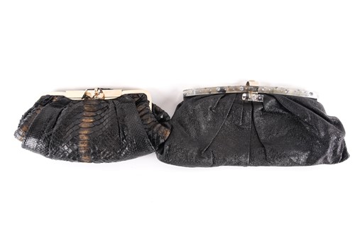 Lot 514 - Two Zufi Alexander lady's clutch bags, one...