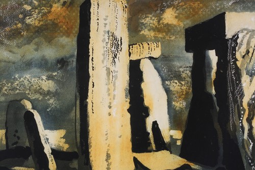 Lot 61 - John Piper (1903-1992), 'From Photo by EP,...