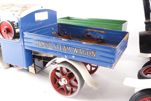 Lot 322 - A boxed Mamod live steam roadster. Together...