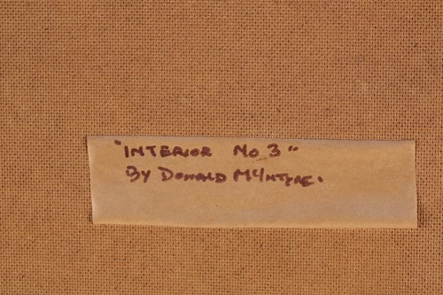 Lot 47 - Donald McIntyre (1923-2009) ‘Interior No 3’,...