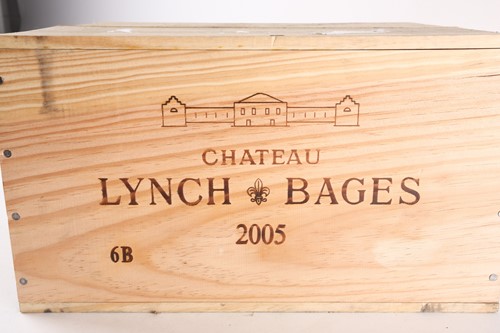 Lot 292 - Chateau Lynch Bages, Pauillac 2005, six...