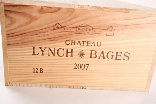 Lot 293 - Chateau Lynch Bages, Pauillac 2007, twelve...