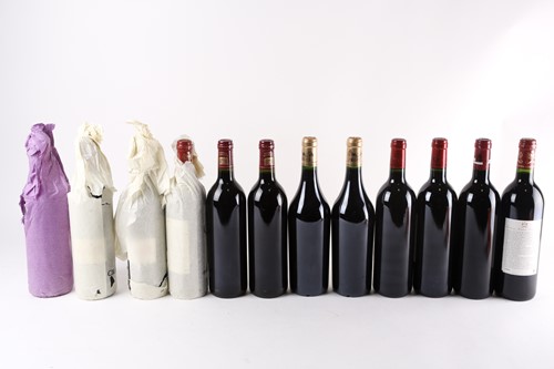 Lot 296 - A mixed case of wine, twelve bottles in...