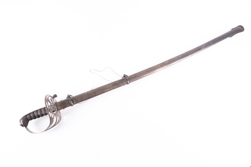 Lot 297 - A Victorian Rifle regiment officers sword,...