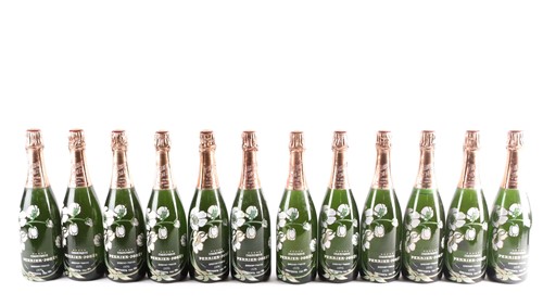 Lot 287 - Twelve bottles of 1976 Perrier-Jouet Champagne,...