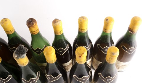 Lot 281 - Eighteen bottles of 1971 Vouvray Le Haut Lieu,...