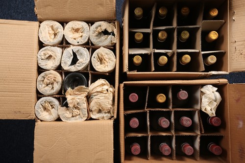 Lot 275 - Thirty-six bottles of mixed table wine, 1950s...