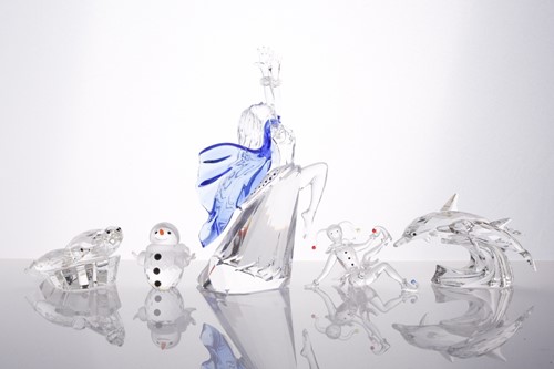 Lot 359 - A Swarovski crystal sculpture 'Magic of Dance,...