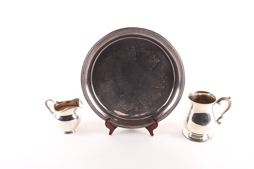 Lot 751 - A George VI silver tankard, London 1936 by...