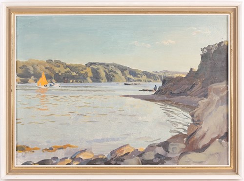 Lot 26 - Stephen Bone (1904-1958) 'Helford River'...