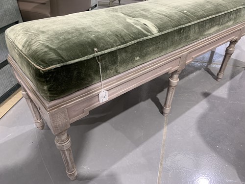 Lot 98 - A Louis Philippe style painted and distressed...
