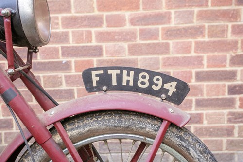 Lot 194 - A Royal Enfield motorcycle, probably 1950s,...