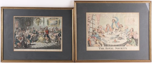 Lot 76 - After James Gillray (British, 1757-1815),...