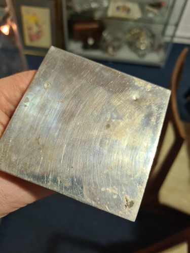 Lot 747 - A set of four sterling silver table...