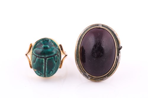 Lot 60 - Two rings, comprising an early 20th century...