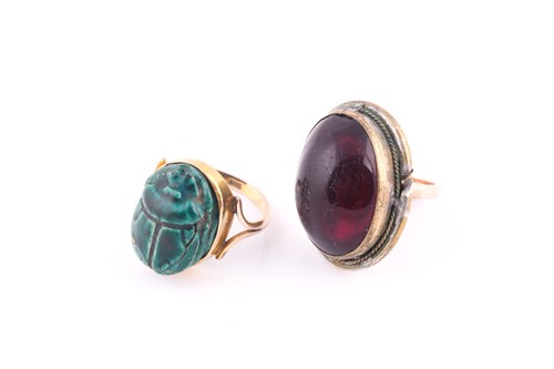 Lot 60 - Two rings, comprising an early 20th century...