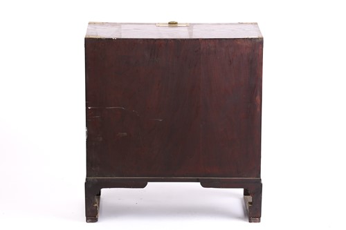 Lot 262 - A Korean elm Bandaji type cabinet/ box, early...