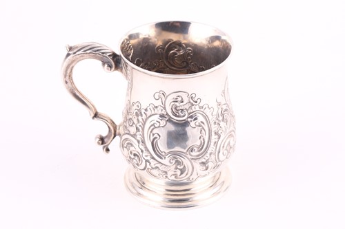 Lot 308 - A Victorian silver mug. London 1859 by John...