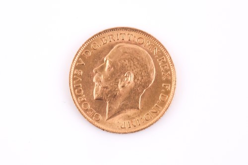 Lot 312 - A 1913 George V full gold sovereign.