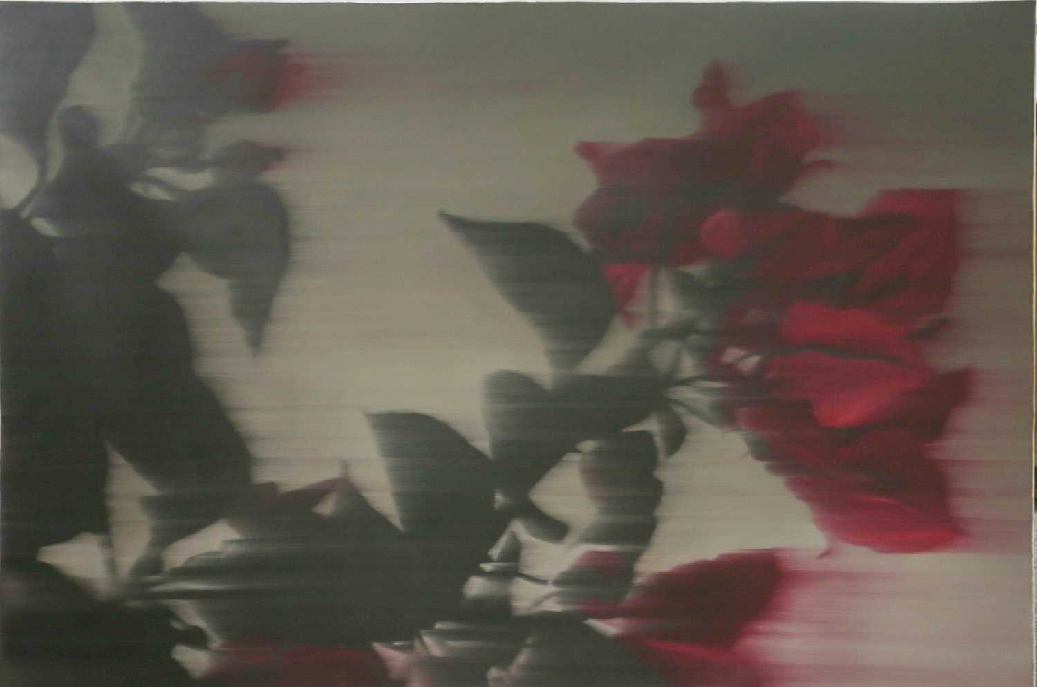 Lot 78 - Eric Chan (b.1975), Malaysian, red flowers, a...