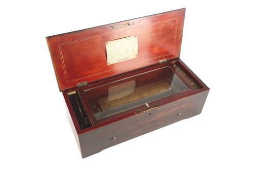 Lot 501 - A Nicole Freres twelve air music box, number...