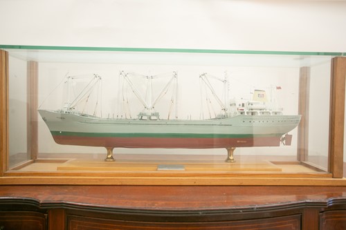 Lot 482 - A large scale model of a Dutch merchant vessel,...