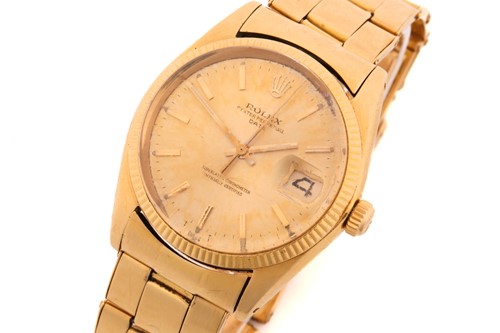 Lot 394 - Rolex Oyster Perpetual Datejust model 1503 on...